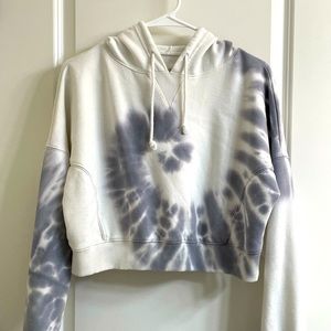 Aeropostale Cropped Tie Dye Hoodie - Women's